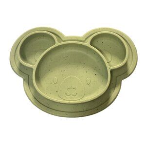 COPY - SILIPLATE by Kushies Unbreakable Silicone Divided Plate w Suction